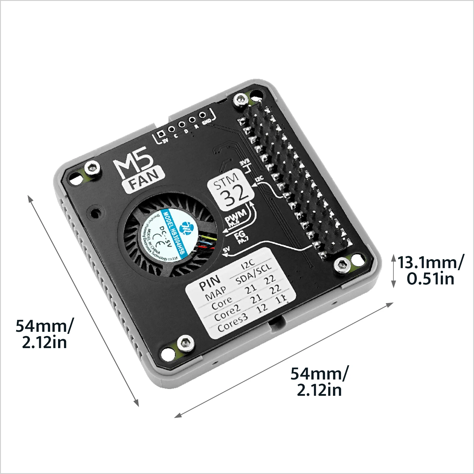 Modulo ventola ufficiale M5Stack v1.1(STM32F030)