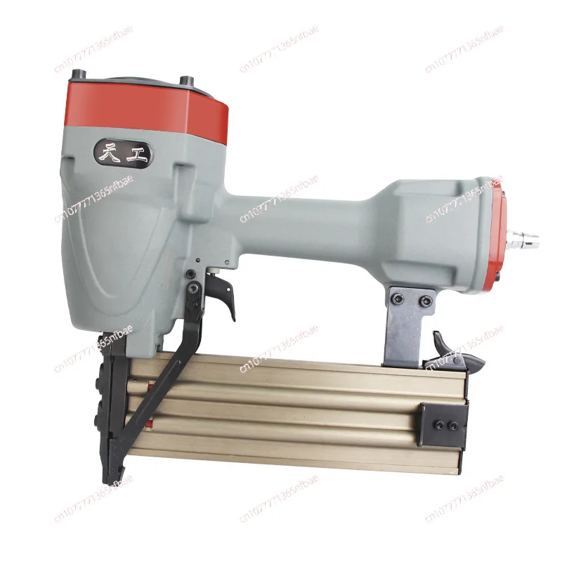 

ST64L Heavy-Duty Steel Nail Gun with Extended Nozzle - For Woodworking, Decorative Keel & Ceiling Grid Fixing