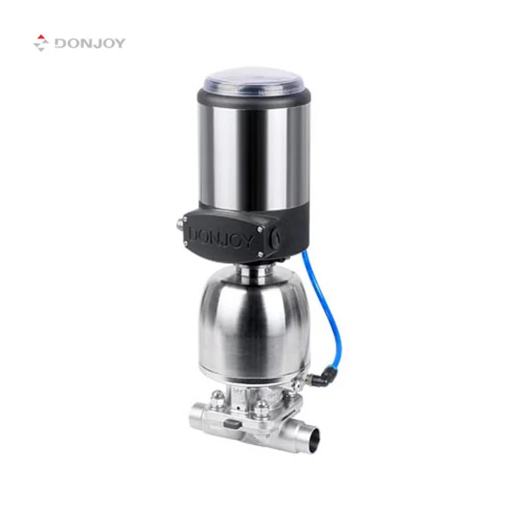 

Donjoy stainless steel 1" pneumatic diaphragm regulating valve sanitary diaphragm control valve diaphragm pneumatic valve