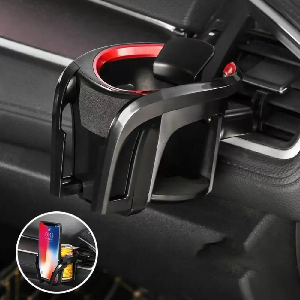 Adjustable Car Cup Holder Space-Saving Smartphone Support Stand Cup Mount Quick Installation Drink Holder Auto Interior Parts