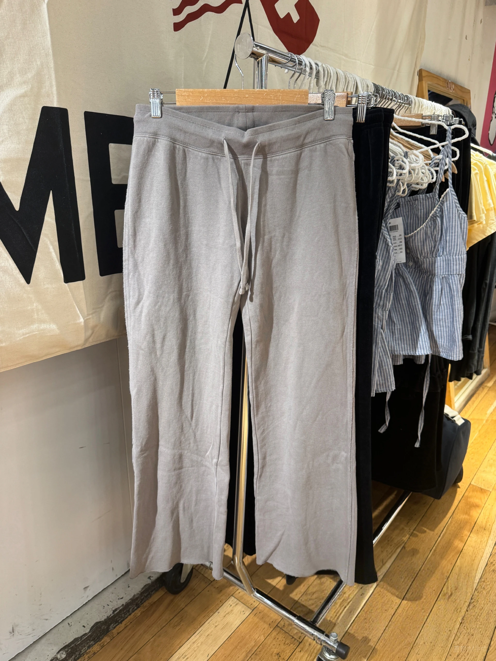 Damskie luźne spodnie dresowe ze sznurkiem, surowy wykończenie, sznurowane, niski stan, proste nogawki, jesienne, w stylu amerykańskim vintage, sportowe spodnie codzienne.