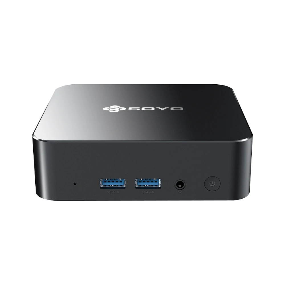 Soyo eficiente m4 pro mini pc com intel n150 n100 n95 cpu ddr4 16g