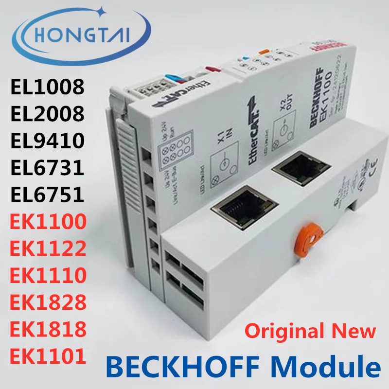 

Original New BECKHOFF Module EK1100 EL1008 EL2008 EL9410 EL6731 EL6751 EK1122 EK1110 EK1828 EK1818 EK1101