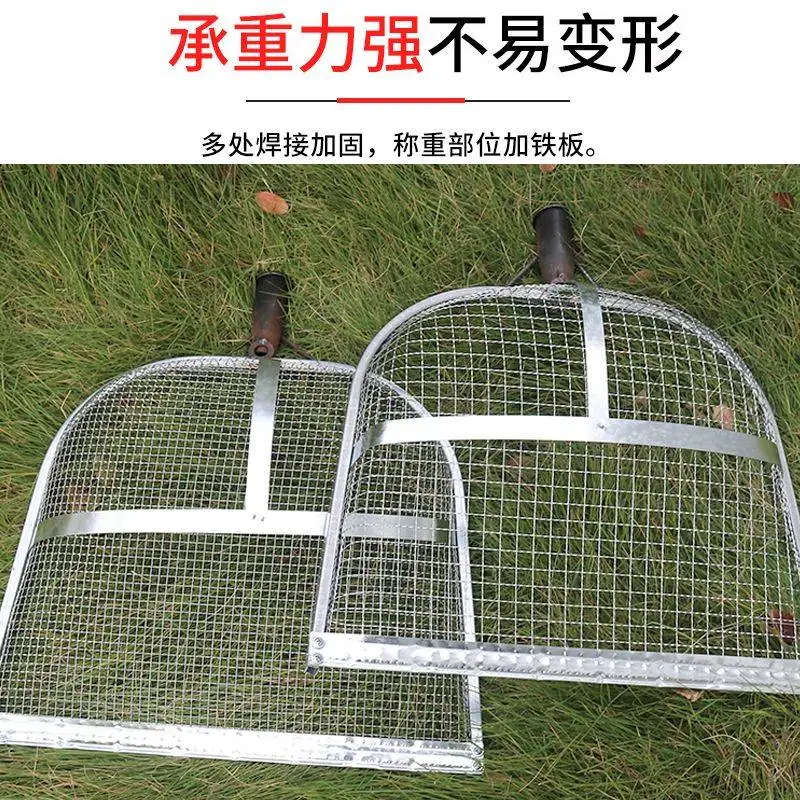 Galvanized iron sieve, large hole sieve, soil sieve, sand sieve, grain separator, thickened corn, peanut and chestnut filter