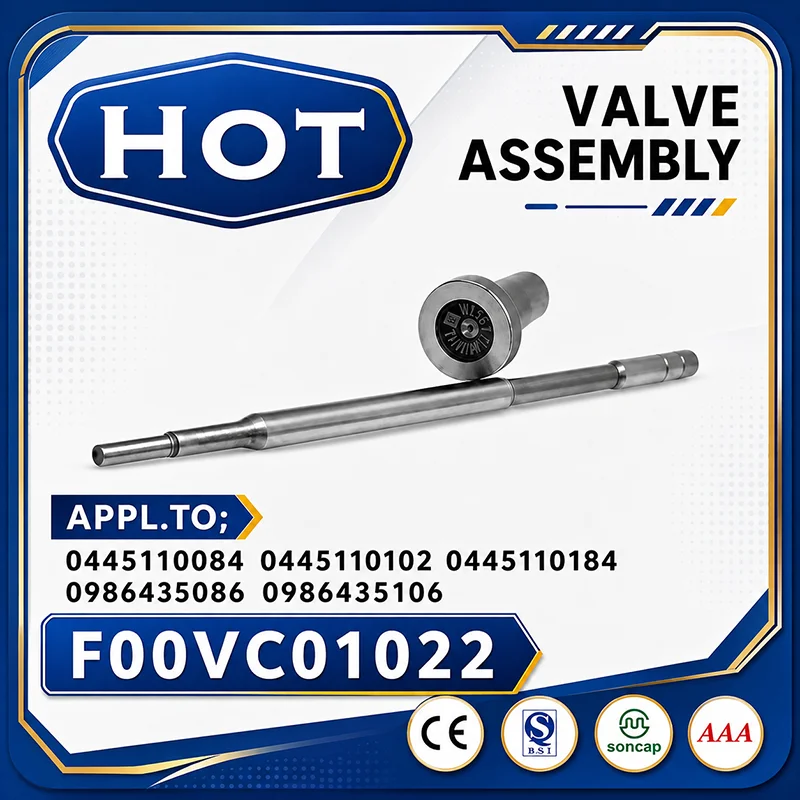 F00VC01022 Diesel injector Control Valve Assembly For 0986435106 0445110102 Engine  injector Fuel System Accessories YH2733