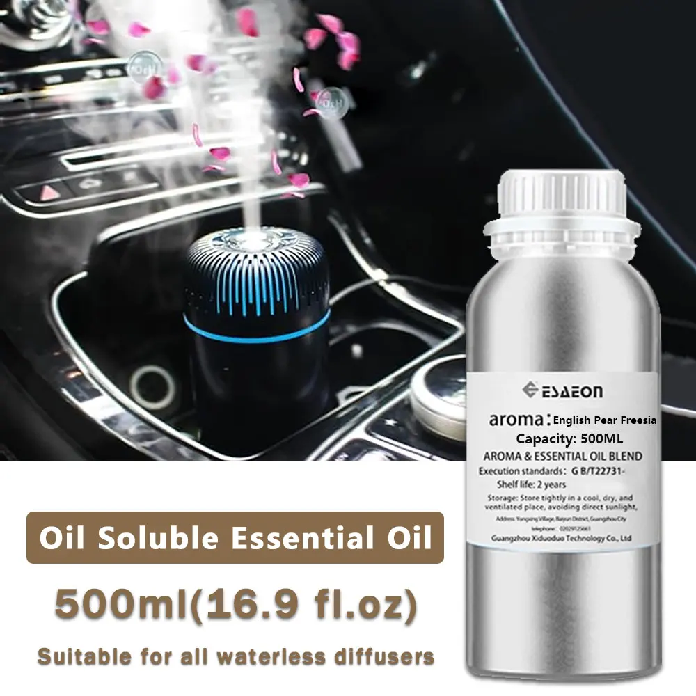 ESAEON 500ml (16.9 fl.oz) English Pear Freesia/Cedar Essential Oil, Diffuser Supplement Perfume Oil, For Aroma Fragrance Machine
