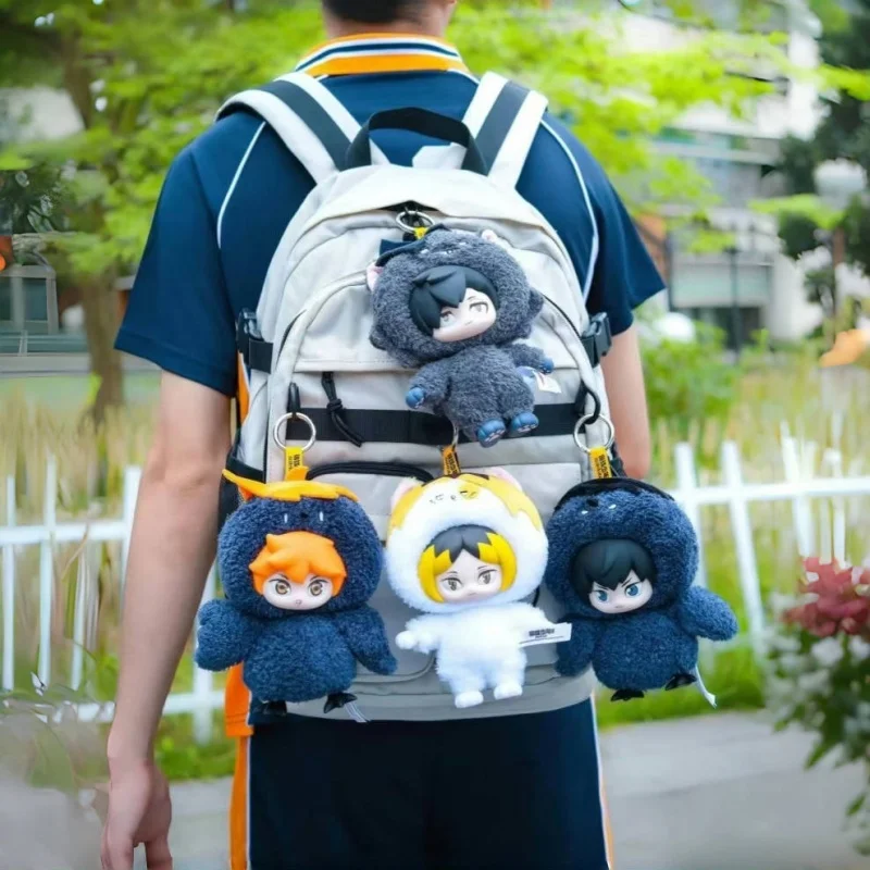 

In Stock Resonance Gong Volleyball Youth Garbage Dump Battle Series Vinyl Plush Hinata Shoyo Decorative Pendant Holiday Gift