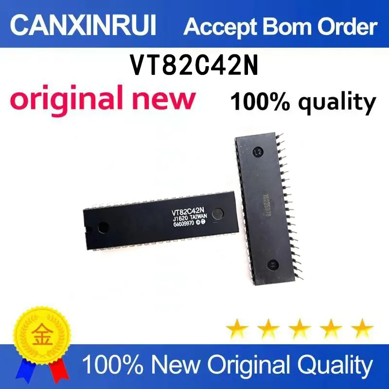 （5-100 pieces）New VT82C42N VT82C42 DIP-40 packaged keyboard controller IC chip