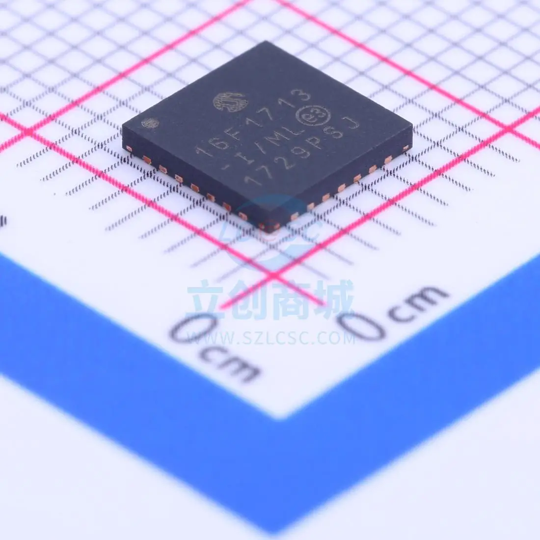 

1PCS/LOTE PIC16F1713-I/ML PIC16F1713 16F1713-I/ML 16F1713 QFN-28 100% New and original