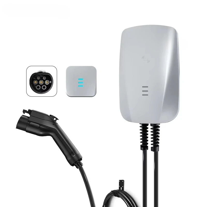 Silver Wing 7kW Wall-mounted Grounding Electric Vehicle Charging Station  EV Charger Supplier Hot-selling Type1