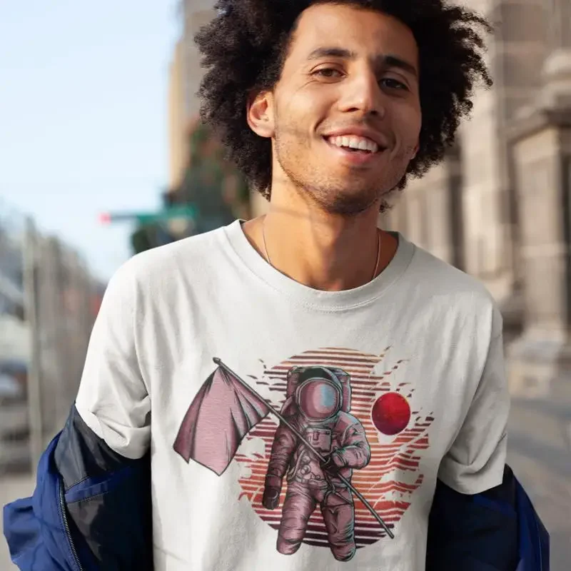 T-shirt à manches longues pour astronaute, 8 univers, science, espace, astrologie, astronomie, cadeau