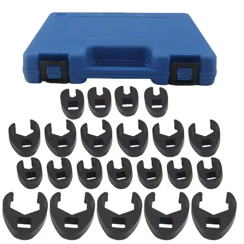 Open End Tubing Wrench Set U-Type Torque Wrench Head Connector Kit Factory Wholesale Auto Repair Tools