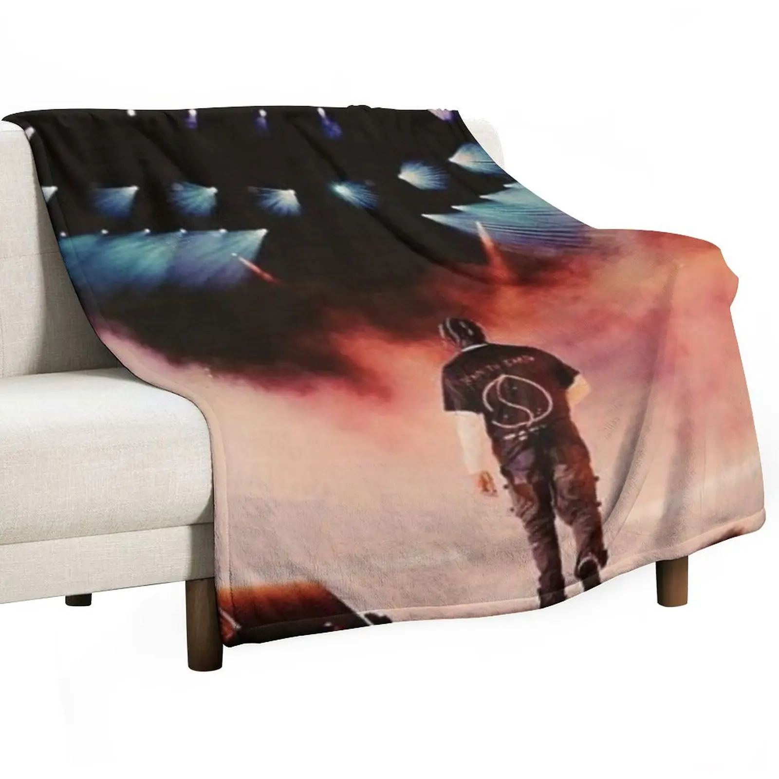 Astroworld Throw Blanket Decorative Sofas Flannel Fabric wednesday Blankets