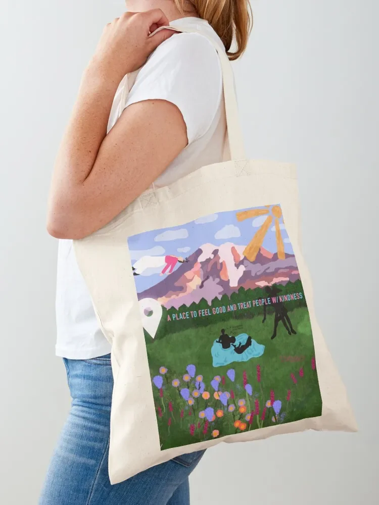 Treat People With Kindness Tote Tote Bag eco pack personalized tote bag