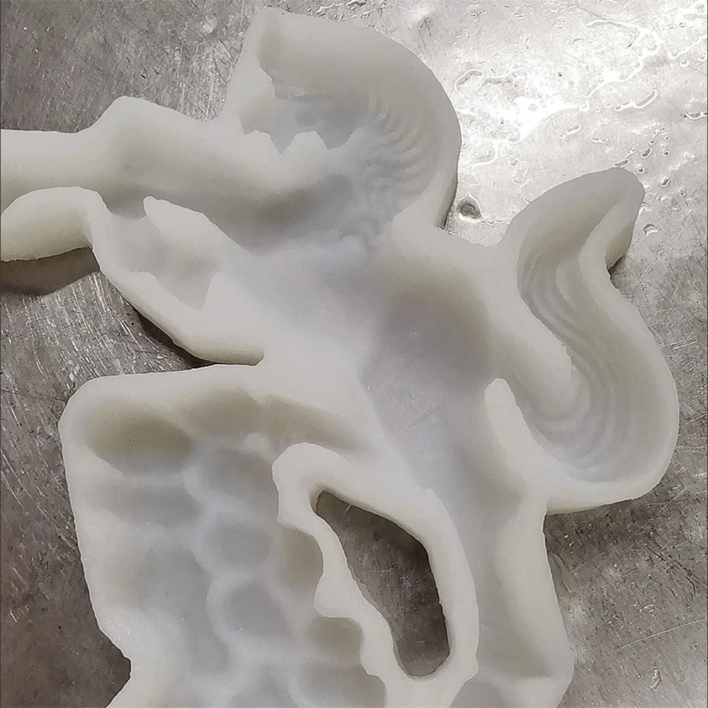 Bullish-Creative Ice Sculpture Mold, Large Icicle Mold, Plating Decoration Supplies, Abrasives, Home, Garden