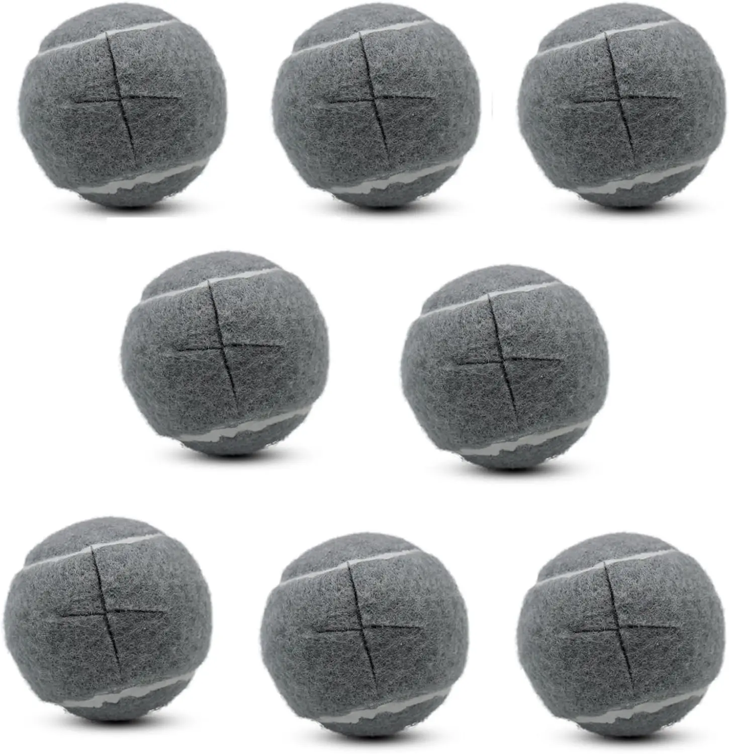 

8 PCS Heavy Duty Felt Pads for Furniture Legs, Floor Protection, Long Lasting Glide Covers in Grey