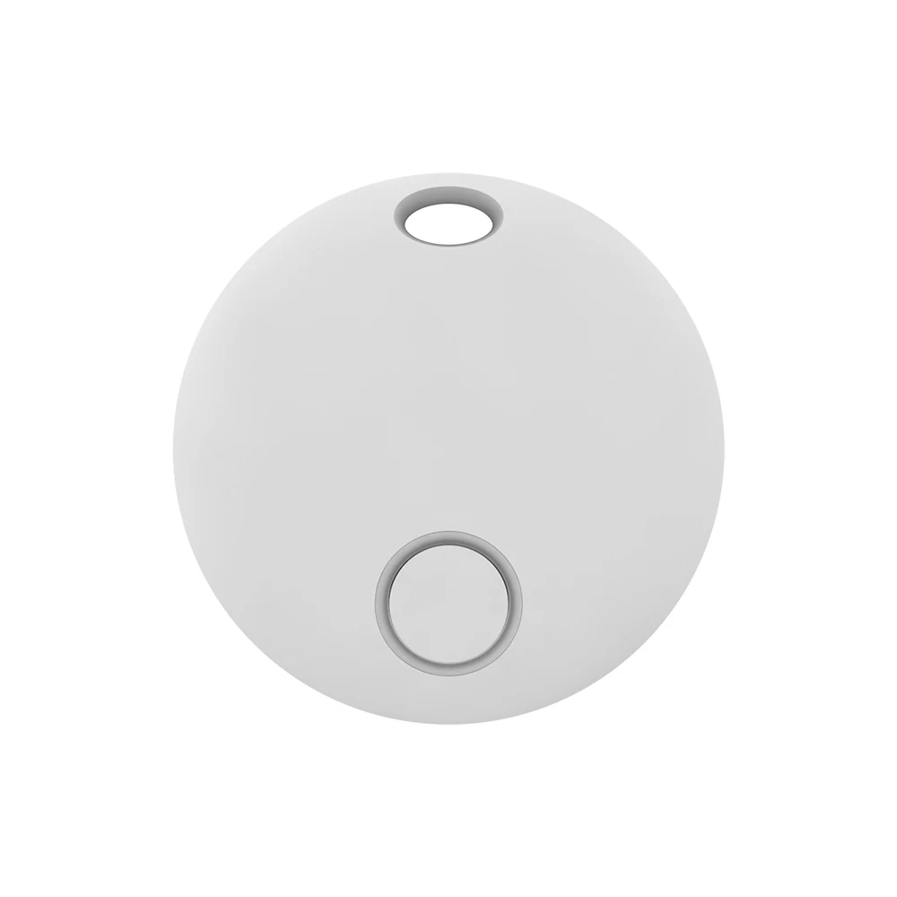 Draagbare op afstand bestuurbare precisie GPS-tracking rond wit zwart blauw Smart Tag
