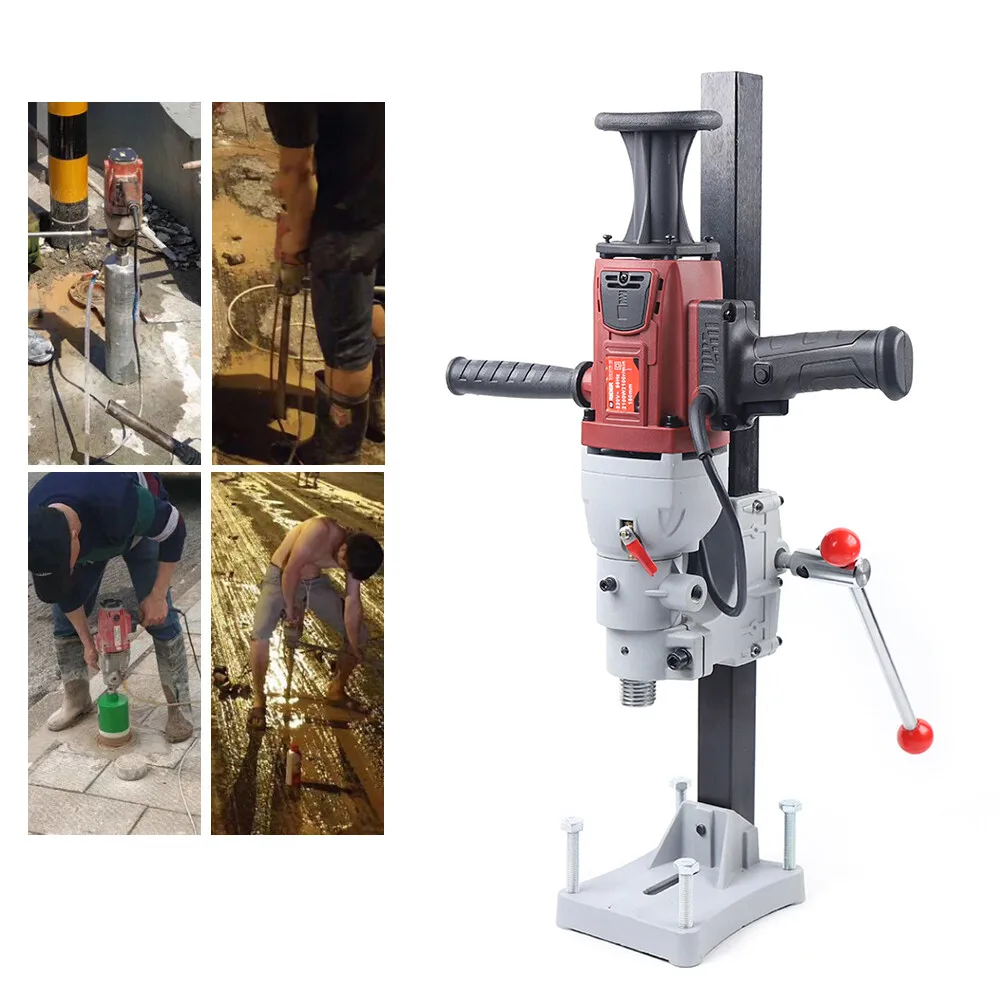 2200W Kernbohrmaschine Diamant-Kernbohrgerät Nass- & Trockenbohrung Hochleistungs-Industriewerkzeug