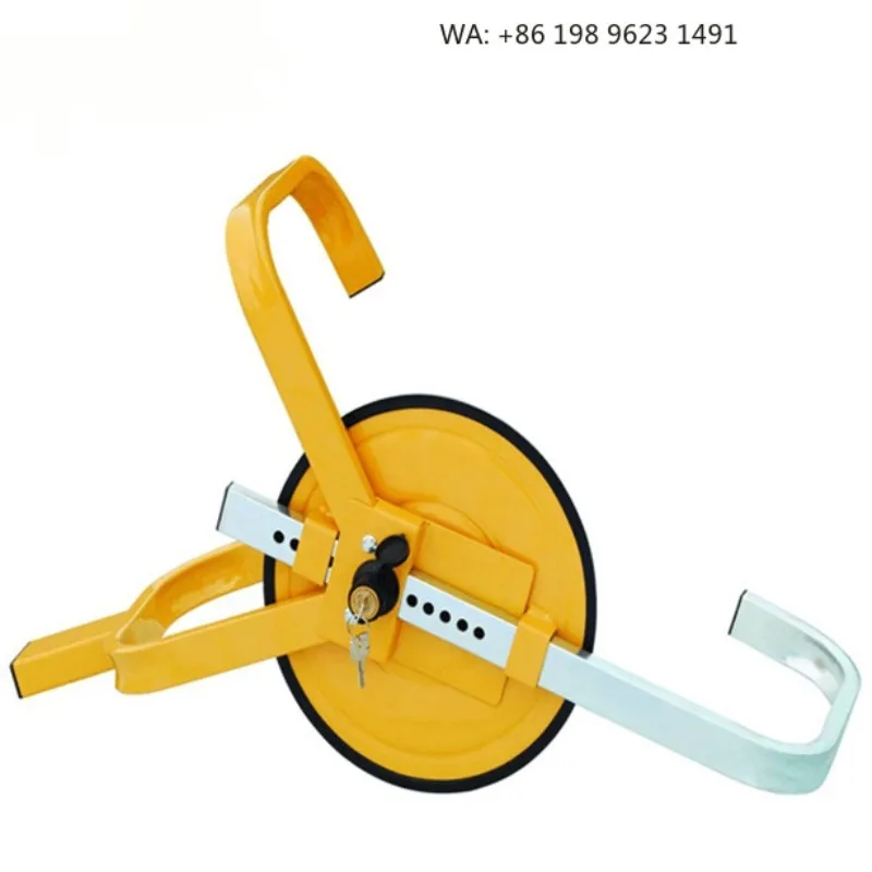 Adjustable Tire Wheel Anti Theft Clamp Lock Parking Security Guard Solid Metal Frame For All Saloon SUV Trailer Models