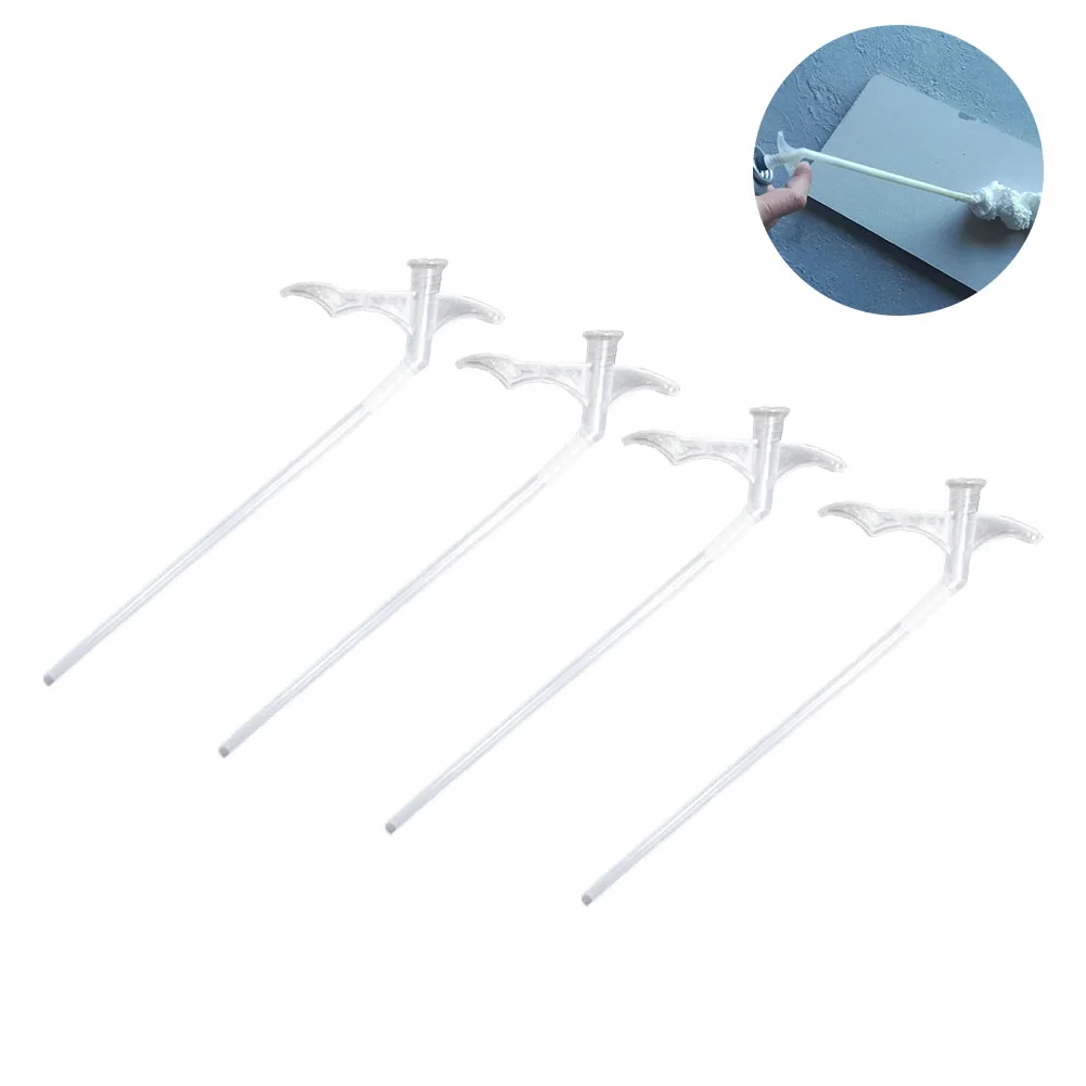 10pcs/pack Home Professional Replacement Parts Transparent Insulating Spray Foam Tubes Nozzle Woodworking  Filling Connectors