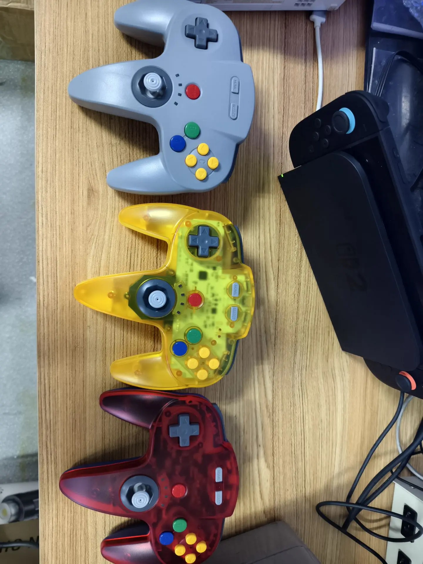 2.4 GHz Wireless Controller for N64 Switch Online ,USB & for N64 Receiver Plug and Play,for Windows PC iOS Mac Raspberry Pi