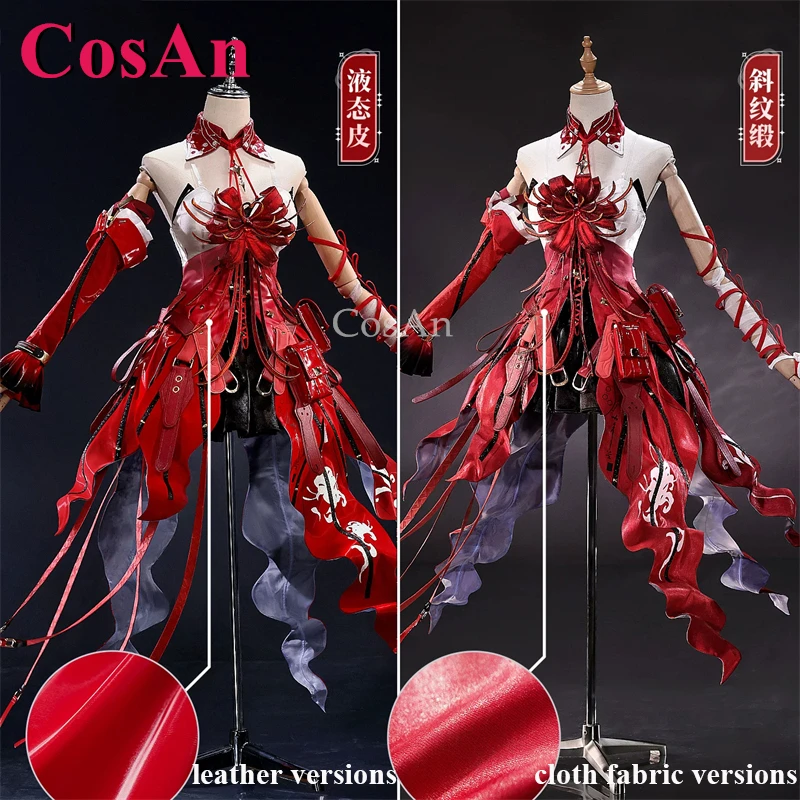CosAn Game Wuthering Waves Phrolova Cosplay Costumes Gorgeous Elegant Combat Uniforms Women Activity Party Role Play Clothing