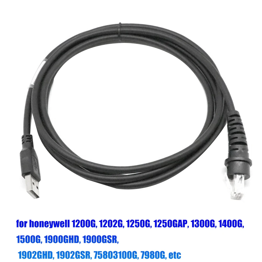 Scanner Data Line For Honeywell 1900 1902G 1300G 1400G 1200G 1202G 1250G 1500G Barcode Scanner Data Line Replacement(2M)-ABVP