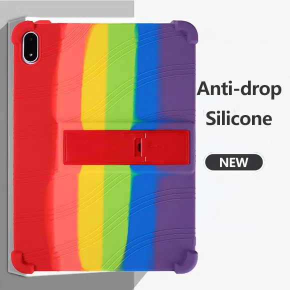 

Мягкий силиконовый чехол для планшета для OnePlus Pad 2 Pro 13,2 дюйма, 2025 г., регулируемый многоугольный чехол-подставка, противоударный, безопасный для детей