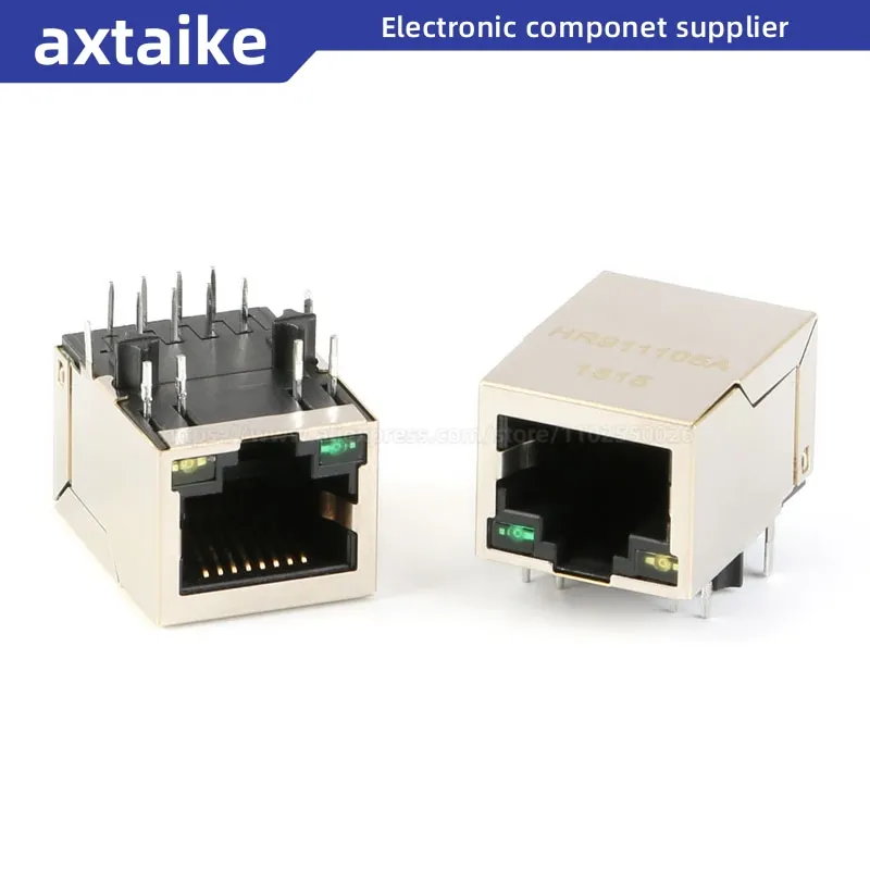 5 шт. HR911105 HR911105A RJ45 Однопортовый разъем фильтр сетевой розетка трансформатор DIP IC