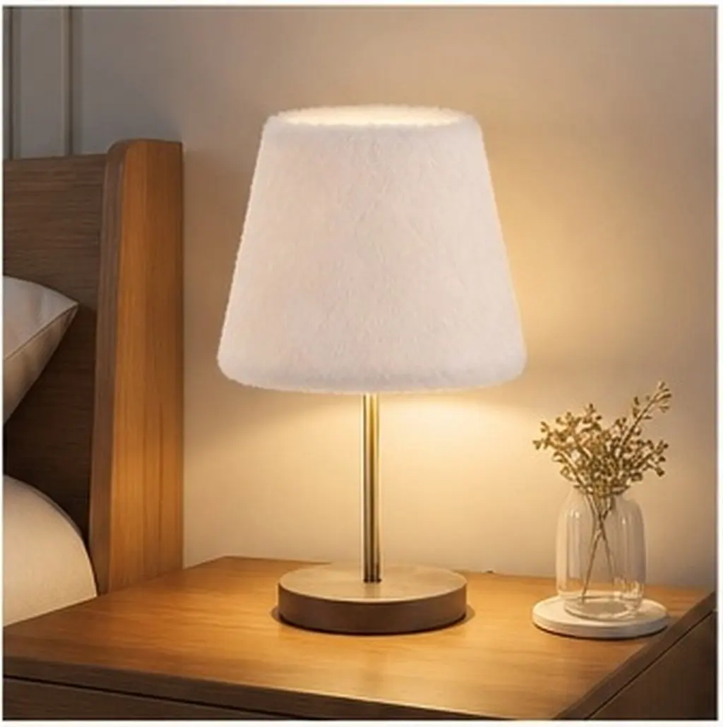 Creative Polyester Iron Lamp Shade for Bedroom Living Room Dust Protection Soft Light Atmosphere E14 E27 Replacement Desktop