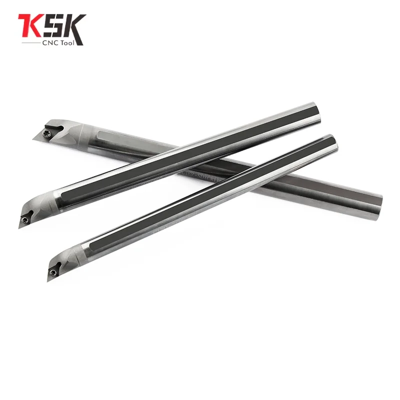 C08K C10K C12M C16Q SDXCR07 SDXCR11 CNC herramienta de torneado interno de carburo barra perforadora para insertos DCGT o DCMT cortador de torno CNC