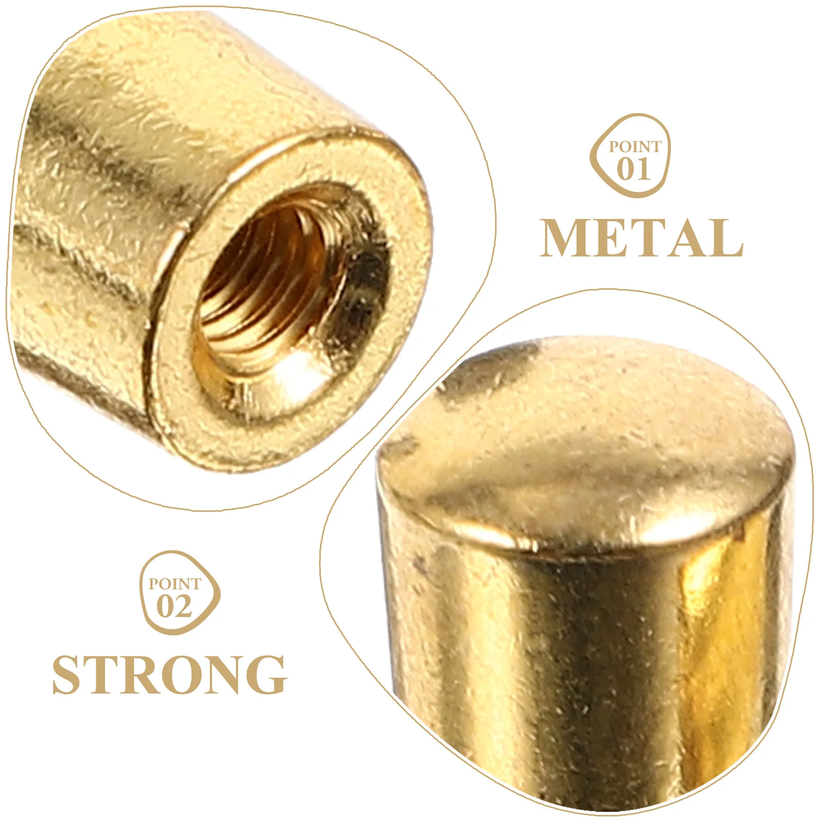

2pcs Electric Switch Tip Toggle Replacement Cap 4Mm Metal Pickup Cover Guitar Parts Accessories Toggle Cap Knob Extensions