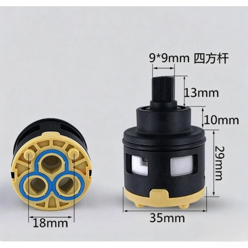 For Feiyu Vegetable Basin Hot and Cold Faucets, Bathroom Countertops, Shower Switches, Single Handle Ceramic Valve Core