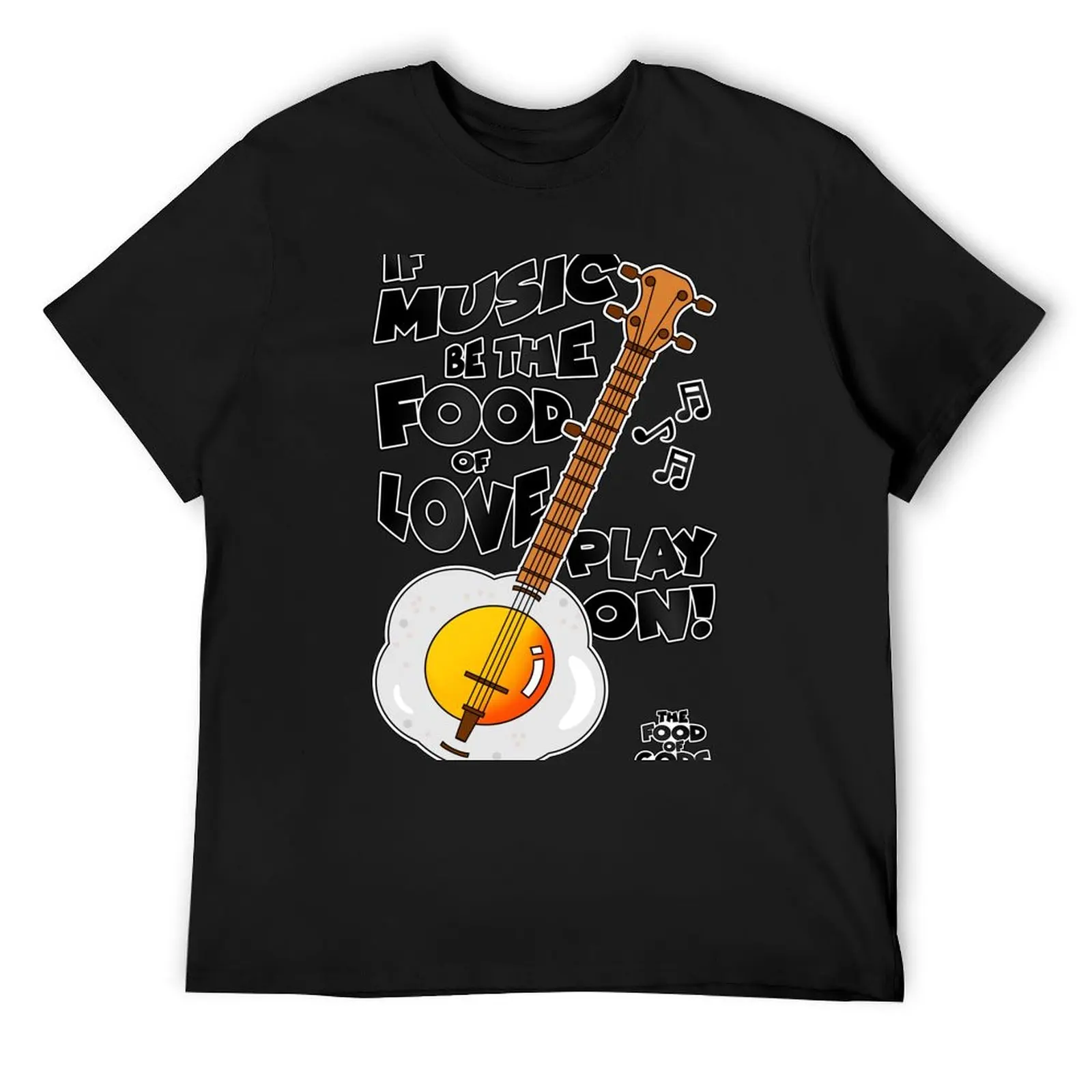 The Egg Banjo T-Shirt heavyweights baggy shirts mens champion t shirts