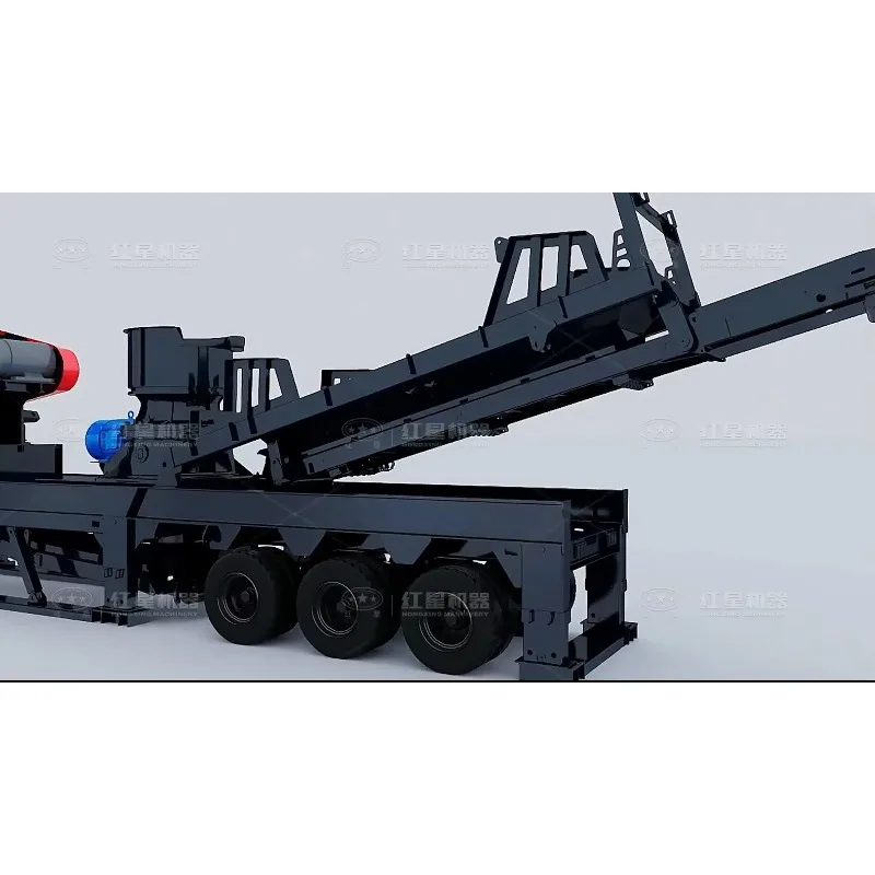 Affordable Easy Operation Low Noise Stone Processing Crushing Screening Machine Mobile Hammer Crusher Plant