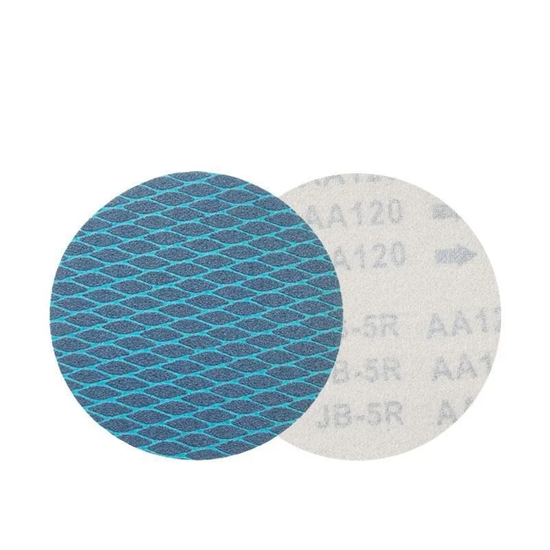 4/5/6 Inch Diamond Pattern Sanding Discs, Wet/Dry Use Hook & Loop Abrasive Sandpaper for Sander