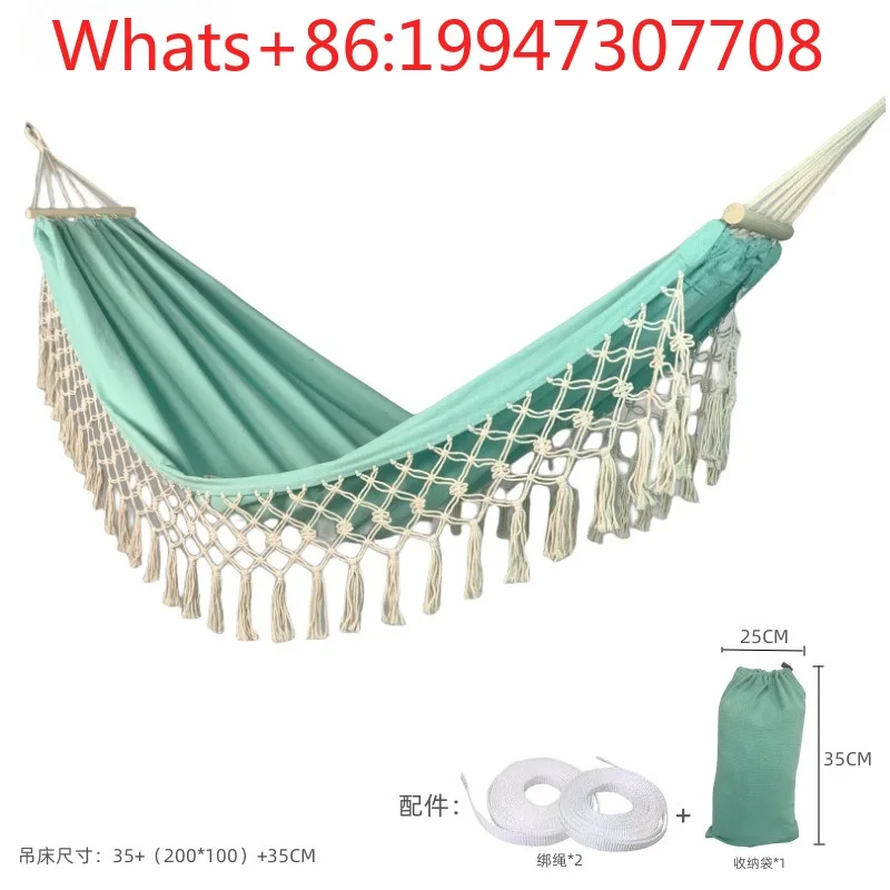 Рисунок 3 - Богемный брезентовый гамак с бахромой