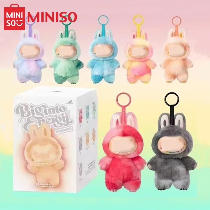 

MINISO слепая коробка 3,0, плюшевые игрушки, брелок для украшения автомобиля, игрушка с анимированными персонажами, загадочная коробка-сюрприз, серия детский подарок