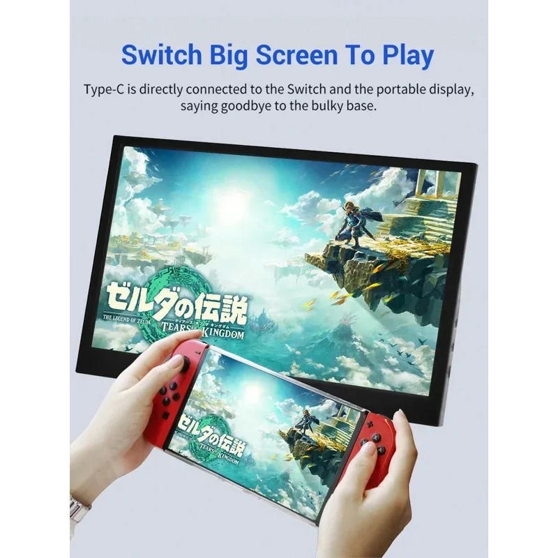 11.6 Inch Portable Monitor 1366X768 Lcd Display TFT Gaming Monitor For Pc Raspberry Pi Laptop PS4 Xbox360 Switch HDMI-Compatible