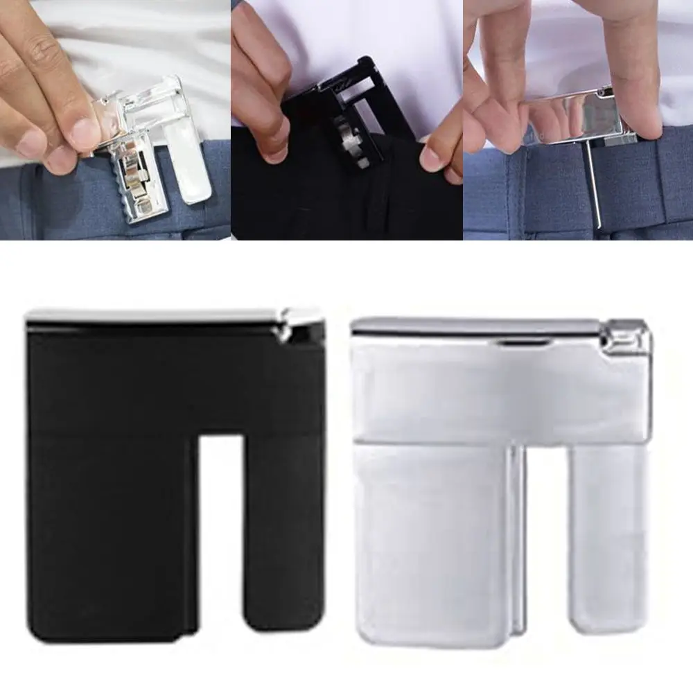 Multi-Function Waist Closing Removable Jeans Pants Button Tool Adjustment Buckle Waist Buckle Folding Waist Clip
