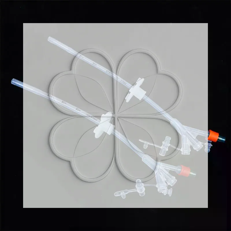 1Pcs Disposable Gastrostomy Tube  Grade Silicone Feeding Gastric Tube For Clinical Hospital Enteral Nutrition Care