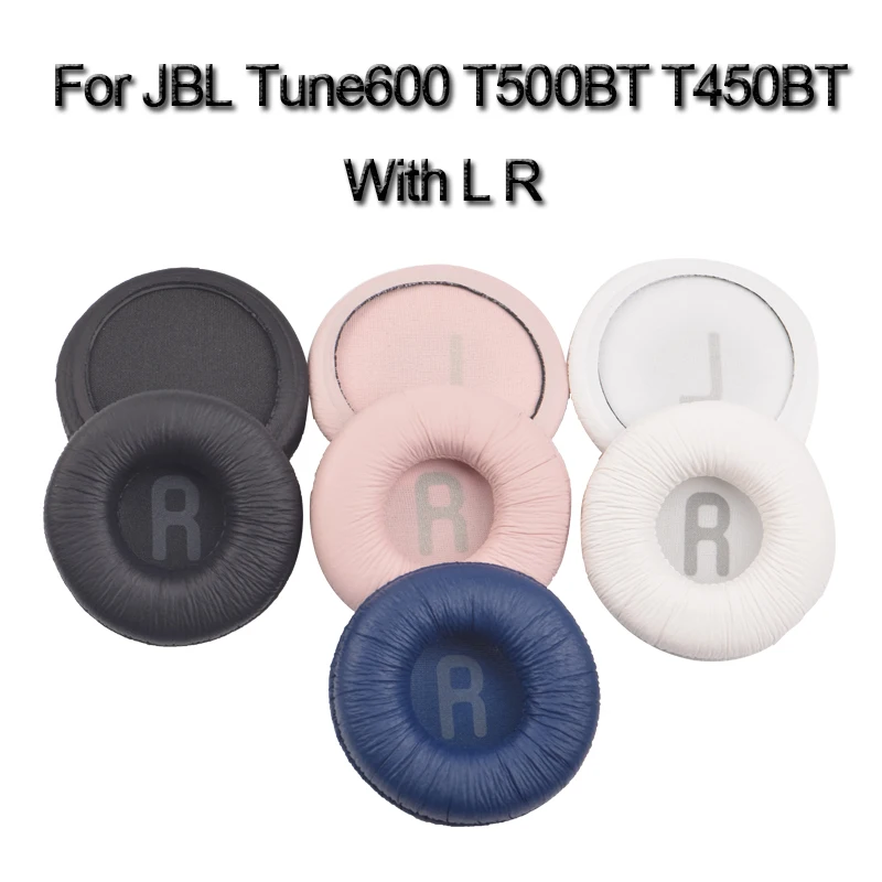 2 sztuk nausznik dla jbl T450 450bt dostroić 500 bt 600 zestaw słuchawkowy wymiana słuchawki z pianki Memory zamienne Earpads piankowe gąbki