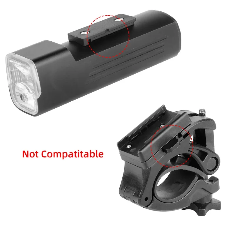 Adaptor for Headlight EOS530/520 for Rockbros /Blackbird L3 Front Lamp Stand Handlebar Stem Fork Helmet Mount Fits GoPro