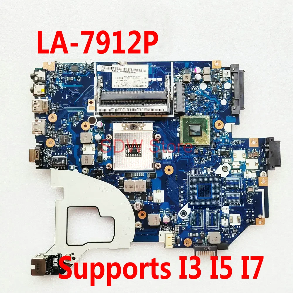 

Q5WVH LA-7912P For ACER V3-571G E1-571G NOTEBOOK NV56R NBC1F11001 Laptop Motherboard HM77 DDR3 Fully tested