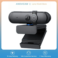 1080P HD Webcam Built-in Noise-Canceling MIC Auto Focus 2MP 30fps USB Camera For Video Conference Recording Live Stream