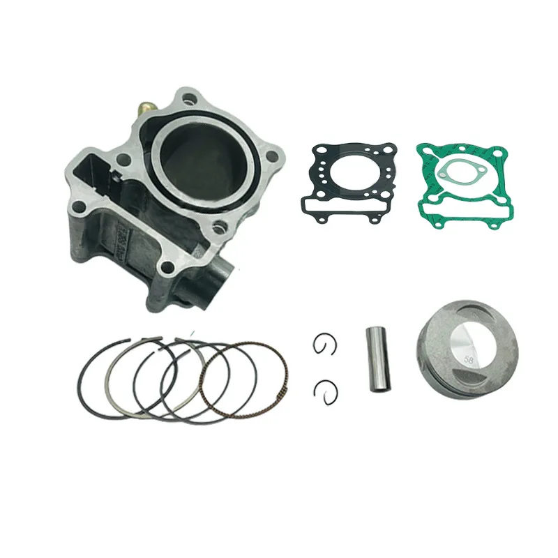 Motorcycle 58mm Engine Cylinder Upgrade 150CC Piston Gasket Kit Motor for PCX 150 SH125 SH 150 KZR150 Motoblock Equipment Parts view 2