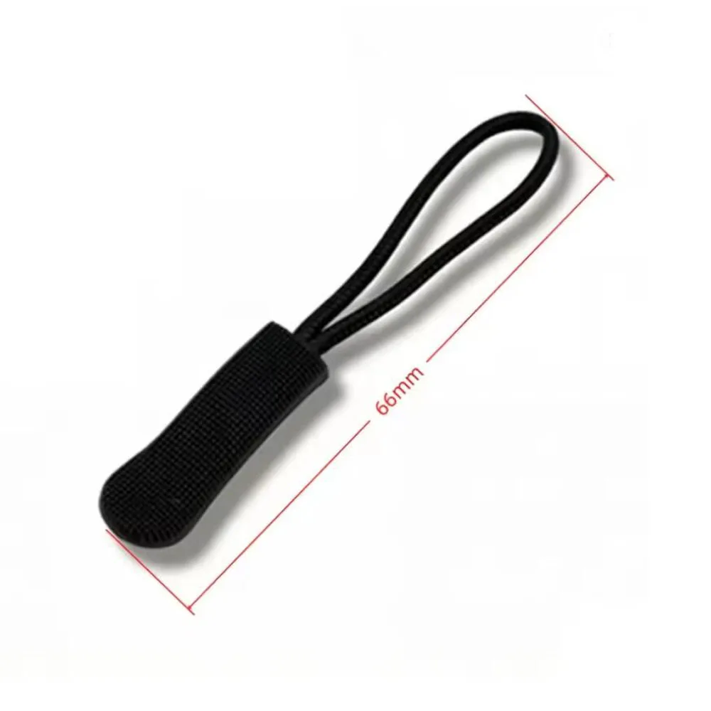 10/20/40/60/100 Pcs Zipper Tail Rope Clothing Plastic Zipper Head Zipper Rope Bag PVC Tail Strip Handbags Extension accessories