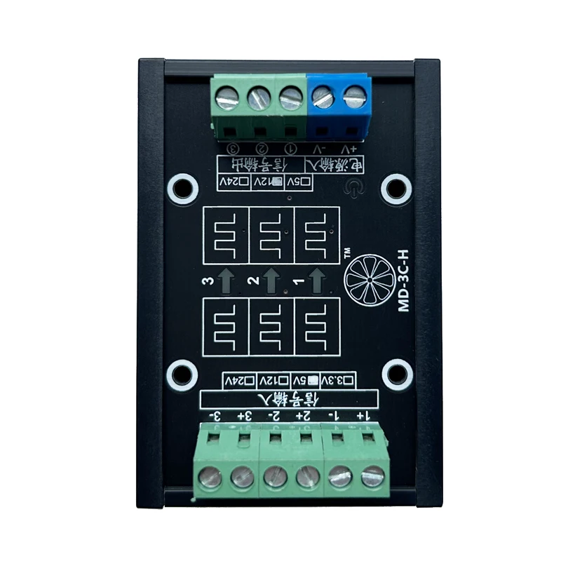 2-8 PLC Signal Voltage Level Conversion 3.3V5V1V24V Compatible Differential Collector 5Mhz/with Casing