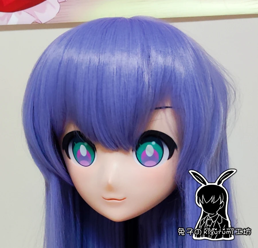 (RB135) Aanpassen Handgemaakte Volledige Hoofd Vrouwelijke/Meisje Hars Japanse Stripfiguur Animego Cosplay Kigurumi Masker Crossdresser