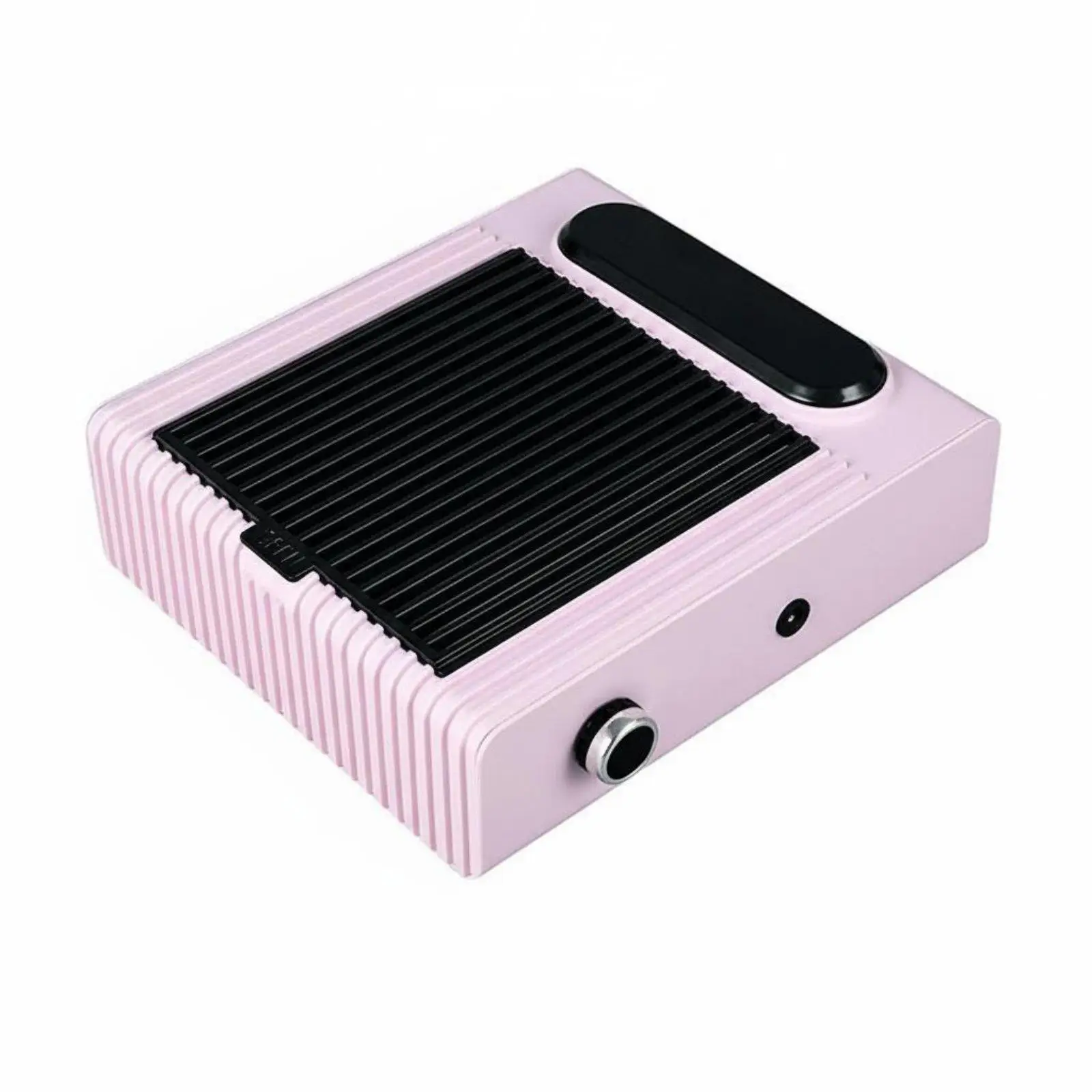 Quiet Nail Dust Extractor with Cooling Vents and Adjustable Suction for Nail Art Filing Polishing Workspace